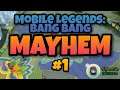 FIRST TIME MAYHEM - FEEDER SUPER LAG NOOB | MOBILE LEGENDS: BANG BANG MAY 23, 2020