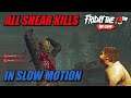 Friday The 13th The Game: All Part 5 Shear Kills (Slow Motion)