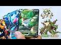 Gen 6 Starters Reviews & Drawing New Pokemon TCG Card : Mega Chesnaught X (Grass/Ground)