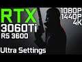 Hitman 3 | RTX 3060 Ti + Ryzen 5 3600 | Ultra Settings | 1080p 1440p 4K