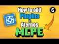 how to add plugins in aternos bedrock edition