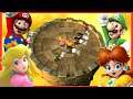 Mario Party 9 Minigames #57 Mario vs Peach vs Daisy vs Luigi