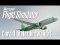 Microsoft Flight Simulator - Cardiff to Heathrow - Xbox Series X Gameplay