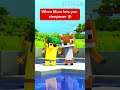 Minecraft Axolotl and Fox Best Friends Dance #shorts