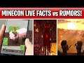 Minecraft Earth, Dungeons & Update 1.15! Minecon Live 2019 Facts vs Rumors!