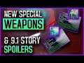 New Special Weapons - Keystone Master No Longer Needs +15 Keys - 9.1 Sylvanas & Covenant Storylines
