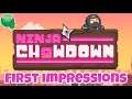 Ninja Chowdown First Impressions/Review! (Mobile Action Platformer)