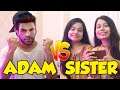 Noob Adam Vs My Sisters 2 vs 1 Challenge (EPIC FAIL) - BBF