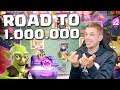 ROAD TO 1.000.000 COINS IN CLASH ROYALE!!