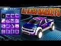 Rocket League Ford F150 With All Black Market Decals (In Depth Car Showcase)