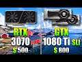 RTX 3070 8GB vs GTX 1080 Ti SLI 2*11GB | PC Gameplay Tested
