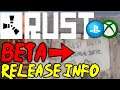 RUST CONSOLE BETA INFO INGAME ON PC? When Is Rust Coming To PS4 XBOX?! New Info!