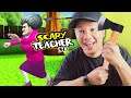 ខ្ញុំដេញកាប់អ្នកគ្រូដល់ផ្ទះគាត់🤣 - Scary Teacher 3D New Update 2021