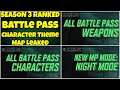 SEASON 3 RANKED + Battle Pass Character Theme Map Leaked CODM CHN | Cod Mobile Season 3 Leaks