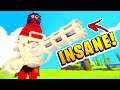 TABS - IT'S INSANE! New MINIGUN Unit vs MASSIVE Armies! - Totally Accurate Battle Simulator Mod