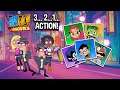 Teen Titans Go: 3... 2... 1... Action! - Fighting Off Paparazzi and Fans (CN Games)