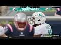 Tua's first game in his second season with the Dolphins || Madden NFL 22