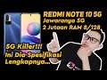 Xiaomi Redmi Note 10 5G RAM 8/128 2 Jutaan 5G Killer | Review Spesifikasi Lengkap Redmi Note 10 5G