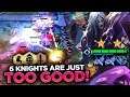 6 KNIGHTS ARE JUST WAY TOO GOOD! I AM ADDICTED! | Teamfight Tactics