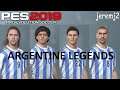 ARGENTINE LEGENDS - PES 2019 + téléchargement