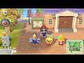 Biskit, Sterling and Mira singing K.K. King but very out of sync in Animal Crossing: New Horizons