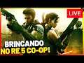 BRINCANDO NO RESIDENT EVIL 5 CO-OP PQ NOIS É POBRE ): #2