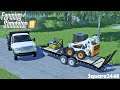 Building Granite Patio | Bobcat S590 | Plate Compactor | 04 Ford Dump Truck | Landscaping | FS19