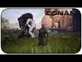 Conan Exiles - Como conseguir o gigante e bonitão Yeti Black como seu PET (Gameplay PT BR)