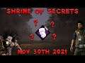 Dead by daylight - What's in the Shrine of Secrets?? - NOV 30TH Reset 2021 (DBD)
