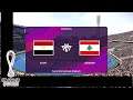 ⚽ Egypt    vs  Lebanon   ⚽ | 🏆 ⚽ Fifa Arab Cup    (1/12/2021) 🎮 PES 21