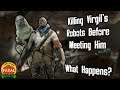 Fallout 4 | Killing Virgil's Robots Before Meeting Him - What Happens?