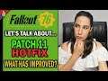 Fallout 76 - Let's Talk About... The PATCH 11 HOTFIX - What Did Bethesda Fix and What's Still Buggy?