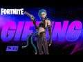 FORTNITE Gifting Arcane Jinx Bubdle of League of Legends,The Batman Who Laughs skin at 5K Subs