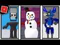 How to get ALL 4 NEW BADGES + MORPHS/SKINS in FNAF: SECURITY BREACH RP! - Roblox
