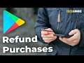 How to Refund an in App Purchase in Google Play