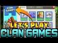 let's play clan game clash of clans ......