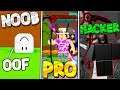 NOOB VS PRO VS HACKER IN ROBLOX WIZARD SIMULATOR! (Funny)