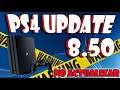 PS4 UPDATE 8.50 - NO ACTUALIZAR - CUIDADO - Ps4 Actualización 8.50