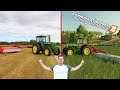 Real tractors on our farm VS the same tractors in farming simulator 19