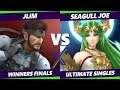 Smash Ultimate Tournament - JLim (Snake) Vs. Seagull Joe (Palutena) S@X 329 SSBU Winners Finals