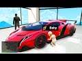 Stealing LUXURY LAMBORGHINIS as a BABY in GTA 5 RP!