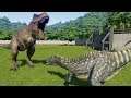 Suchomimus VS Spinosaurus, T-Rex, Carcharodontosaurus, Baryonyx And More - Jurassic World Evolution