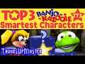 Top 3 Smartest Banjo-Kazooie Characters - Tooty's Top Threeie