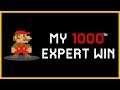 1000th Expert Clear (16,000 expert levels) Mario Maker