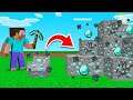 BREAK BLOCK = MOUNTAIN Breaks In MINECRAFT! (insane)