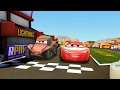Disney PIXAR CARS Mini Racer Gameplay #8 - Lightning McQueen Vs Sandy Drag Racing