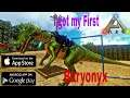 First Try Taming Baryonyx Ark Mobile | Android Gameplay