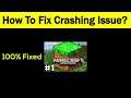 Fix "Minecraft" App Keeps Crashing Problem Android & Ios - Minecraft App Crash Issue