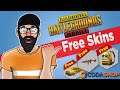 Free PUBG Mobile Skins on every UC Top up !