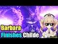 Genshin Impact Childe Boss Fight - Barbara DPS 3rd phase (Japanese Dubbed)